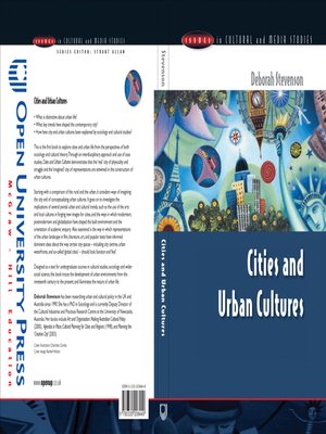 cover image of Cities and Urban Cultures